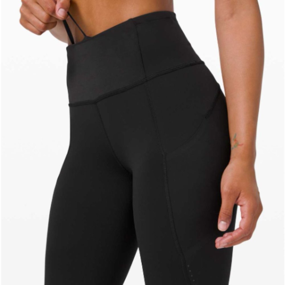 💜 NWOT Lululemon Fast and Free High Rise Crop 21" Elite 💜